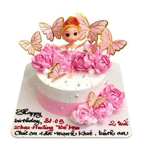 Bánh kem BE06 – Mẫu tặng Bé Gái