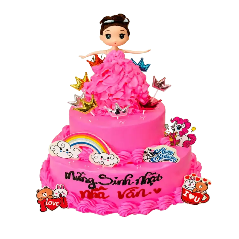 Bánh kem BE22 – Mẫu tặng Bé Gái