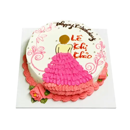 Bánh kem BE30 – Mẫu tặng Bé Gái