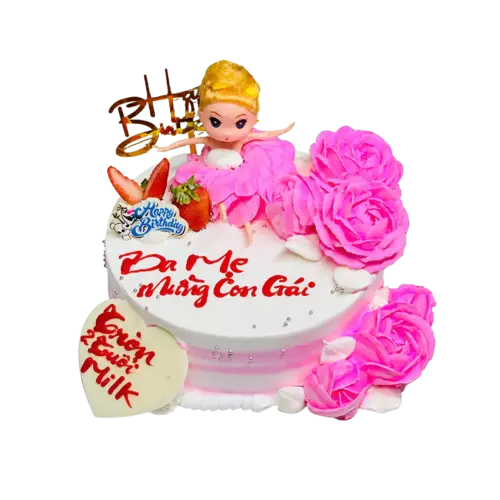 Bánh kem BE33 – Mẫu tặng Bé Gái