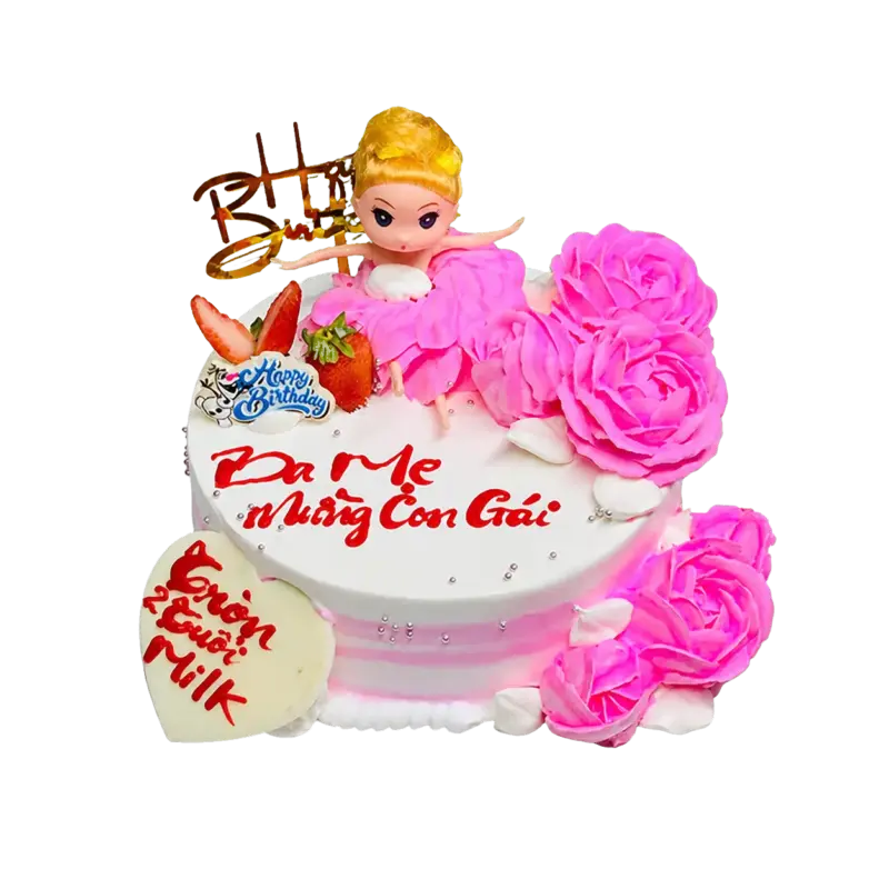Bánh kem BE33 – Mẫu tặng Bé Gái