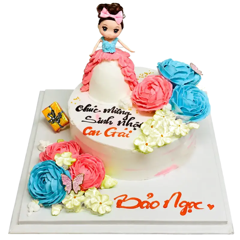 Bánh kem BE36 – Mẫu tặng Bé Gái