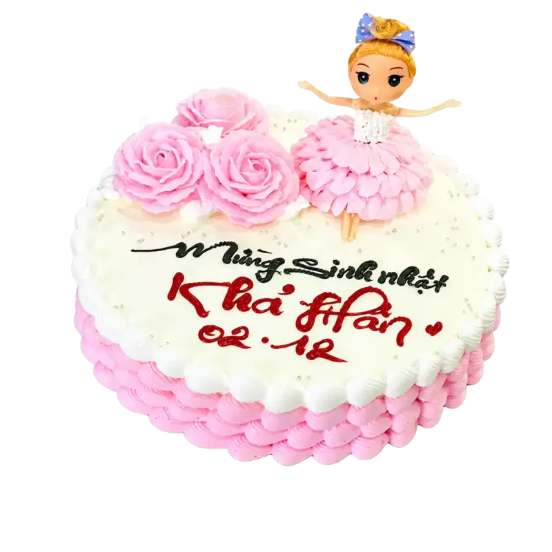 Bánh kem BE38 – Mẫu tặng Bé Gái