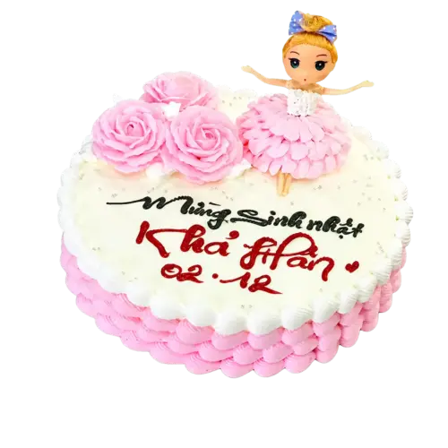 Bánh kem BE38 – Mẫu tặng Bé Gái