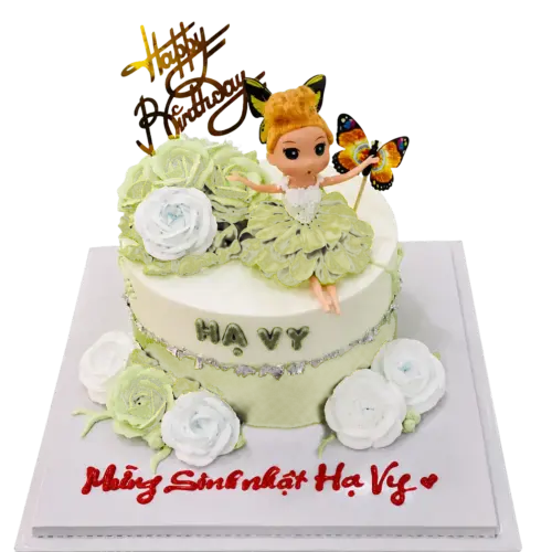Bánh kem BE45 – Mẫu tặng Bé Gái