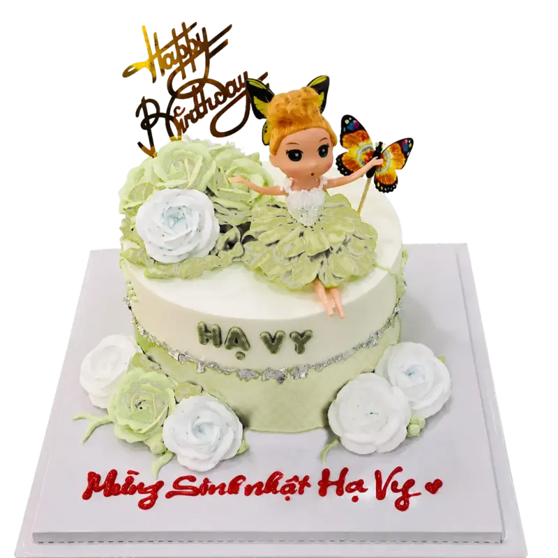 Bánh kem BE45 – Mẫu tặng Bé Gái
