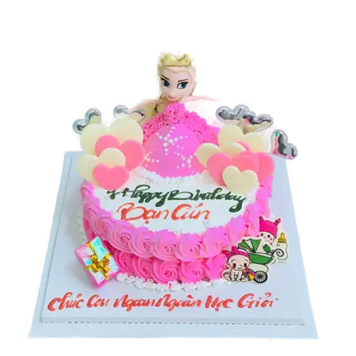 Bánh kem BE46 – Mẫu tặng Bé Gái