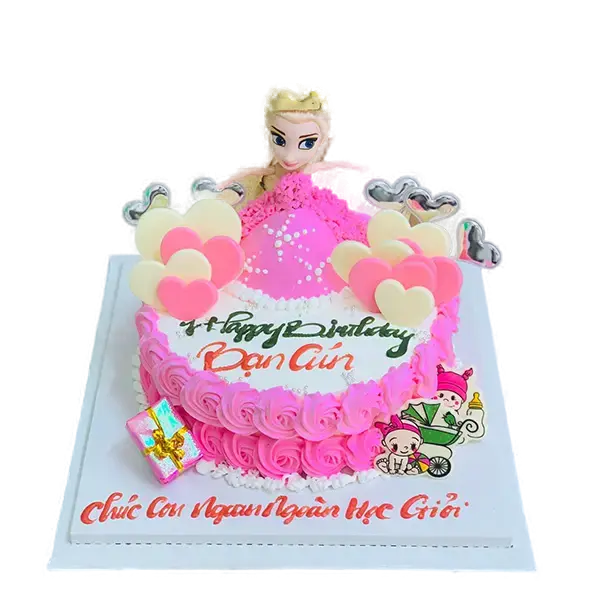 Bánh kem BE46 – Mẫu tặng Bé Gái