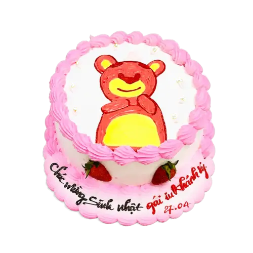 Bánh kem BE49 – Mẫu tặng Bé Gái