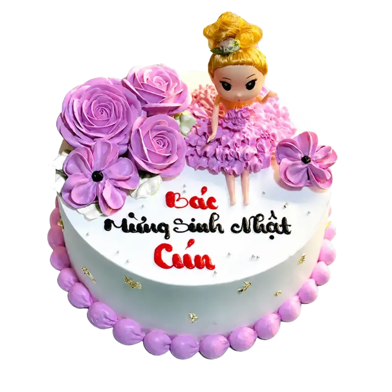 Bánh kem BE56 – Mẫu tặng Bé Gái