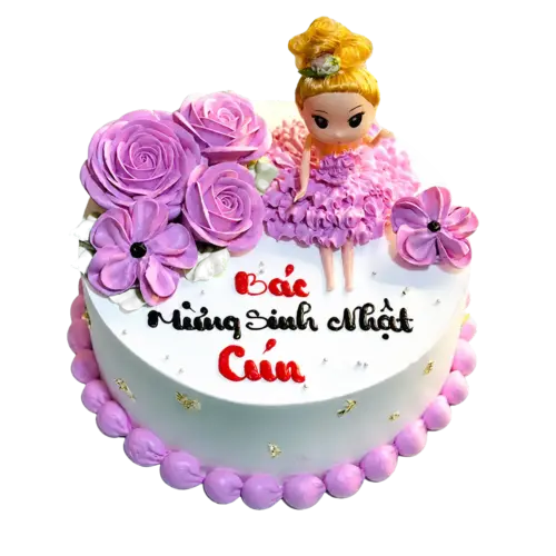 Bánh kem BE56 – Mẫu tặng Bé Gái