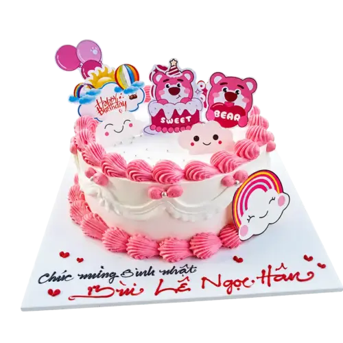Bánh kem BE60 – Mẫu tặng Bé Gái