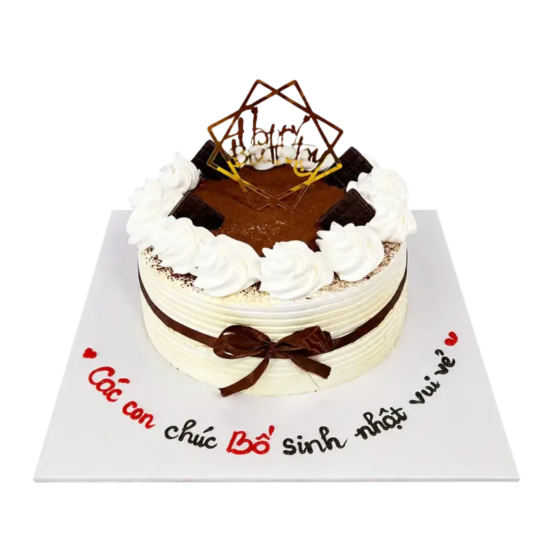 Bánh kem BO17 – Mẫu tặng Bố Yêu