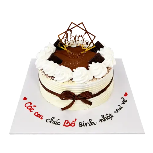 Bánh kem BO17 – Mẫu tặng Bố Yêu