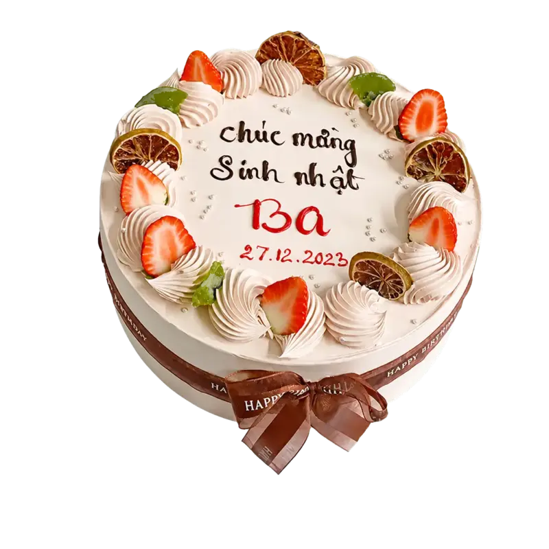 Bánh kem BO18 – Mẫu tặng Bố Yêu