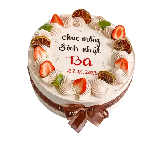 Bánh kem BO18 – Mẫu tặng Bố Yêu