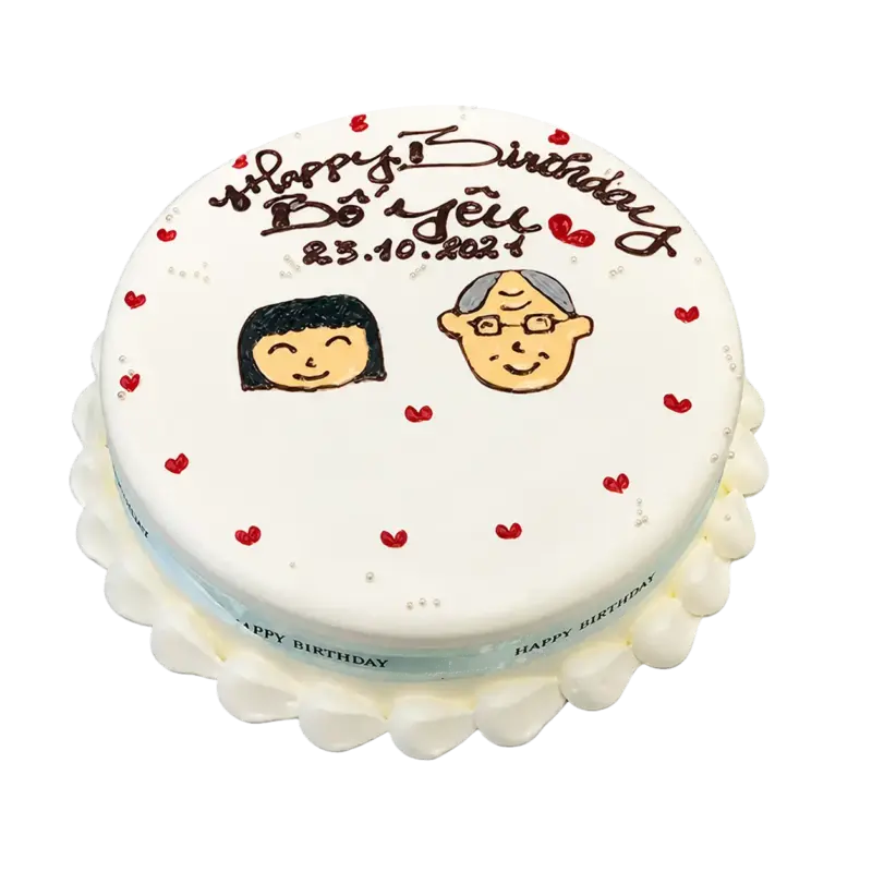 Bánh kem BO3 – Mẫu tặng Bố Yêu