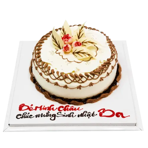 Bánh kem BO7 – Mẫu tặng Bố Yêu