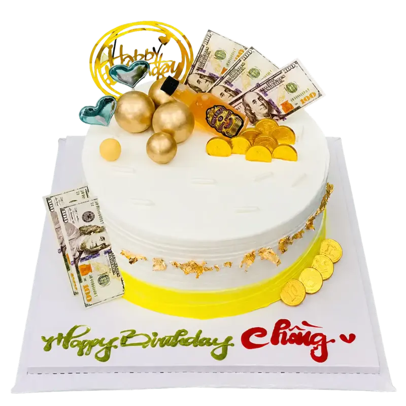 Bánh kem CH13 – Mẫu tặng Chồng - Ông Xã