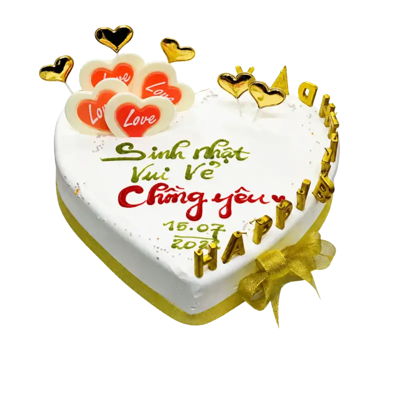 Bánh kem CH14 – Mẫu tặng Chồng - Ông Xã