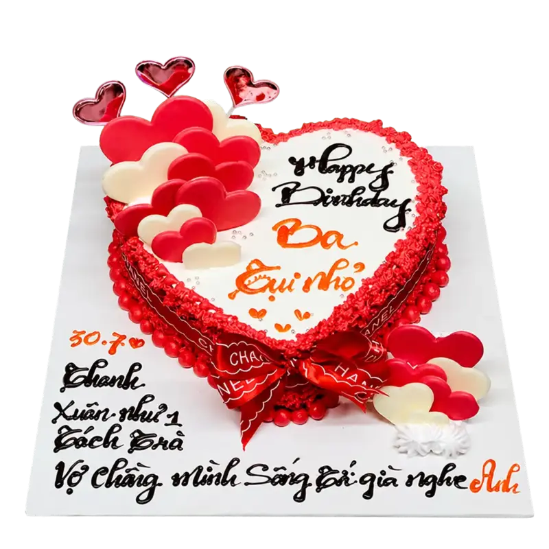 Bánh kem CH15 – Mẫu tặng Chồng - Ông Xã