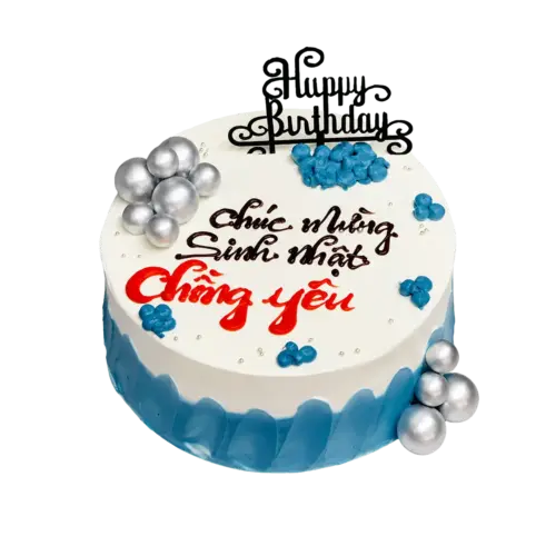 Bánh kem CH16 – Mẫu tặng Chồng - Ông Xã