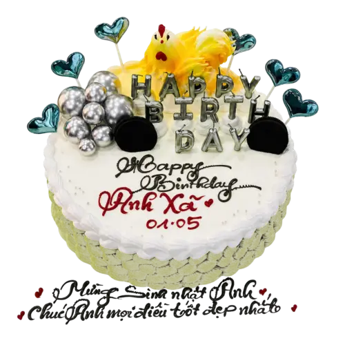 Bánh kem CH28 – Mẫu tặng Chồng - Ông Xã