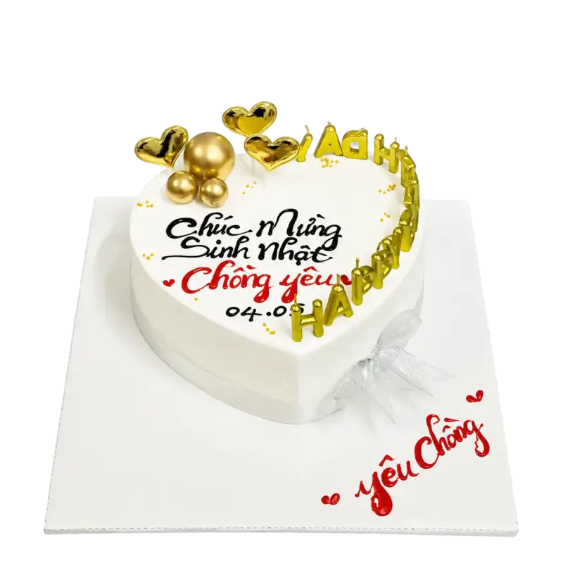 Bánh kem CH29 – Mẫu tặng Chồng - Ông Xã