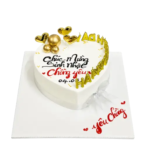 Bánh kem CH29 – Mẫu tặng Chồng - Ông Xã