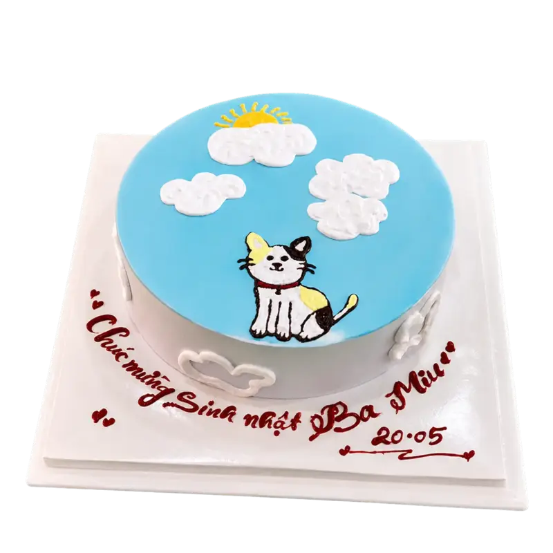 Bánh kem CH32 – Mẫu tặng Chồng - Ông Xã