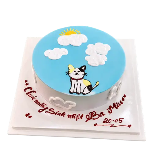 Bánh kem CH32 – Mẫu tặng Chồng - Ông Xã