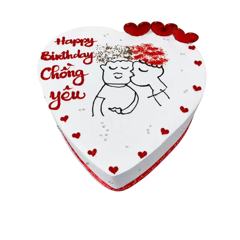 Bánh kem CH37 – Mẫu tặng Chồng - Ông Xã