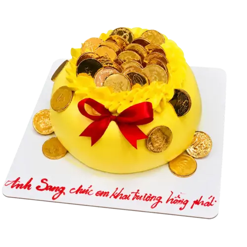 Bánh kem HU1 – Mẫu tặng Khai Trương Tất Niên