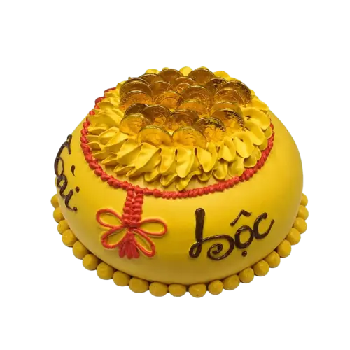 Bánh kem HU17 – Mẫu tặng Khai Trương Tất Niên