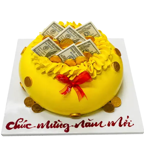 Bánh kem HU7 – Mẫu tặng Khai Trương Tất Niên