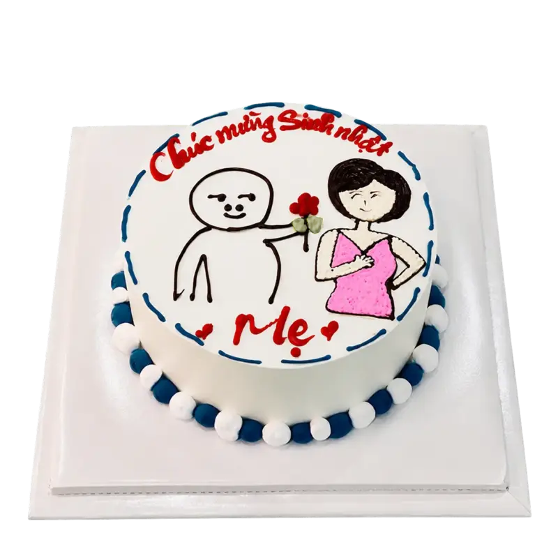 Bánh kem ME23 – Mẫu tặng Mẹ Yêu