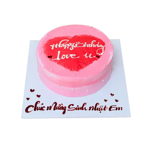 Bánh kem NY28 – Mẫu tặng Người Yêu