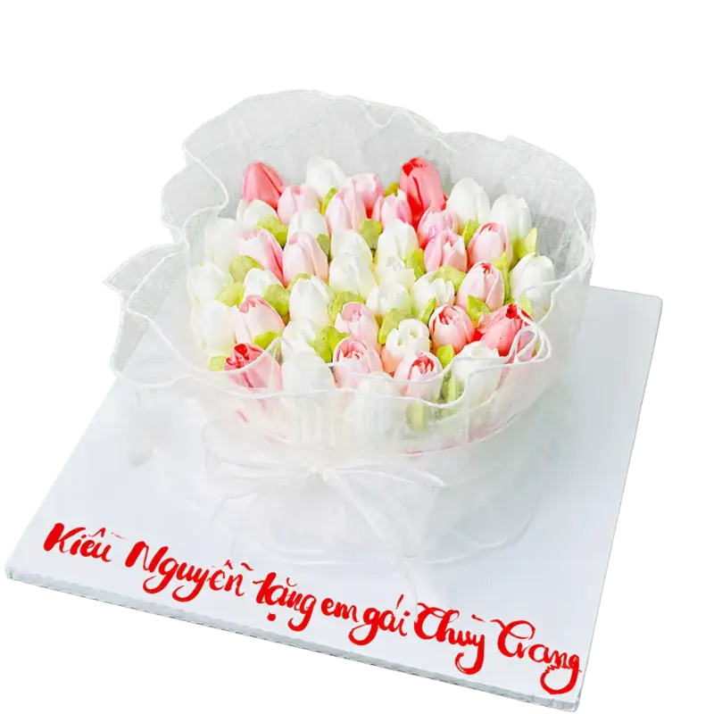 Bánh kem NY49 – Mẫu tặng Người Yêu