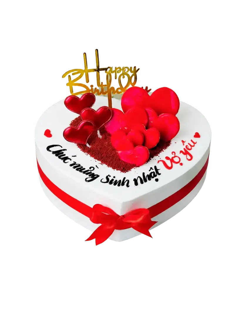 Bánh kem V33 – Mẫu tặng Vợ - Bà Xã