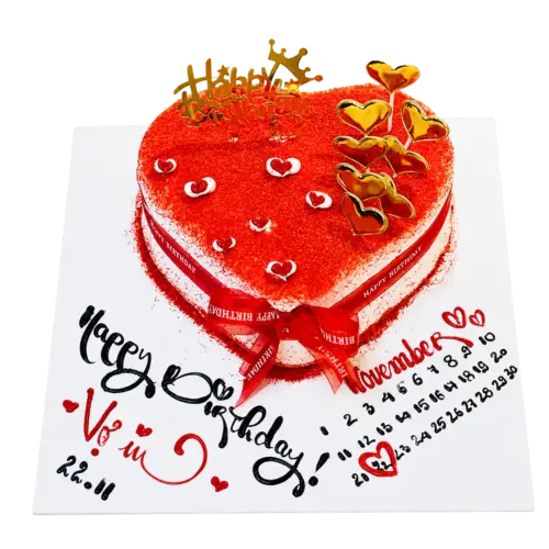 Bánh kem V37 – Mẫu tặng Vợ - Bà Xã