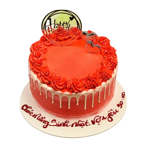 Bánh kem VO6 – Mẫu tặng Vợ - Bà Xã