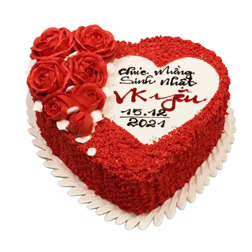 Bánh kem VO8 – Mẫu tặng Vợ - Bà Xã